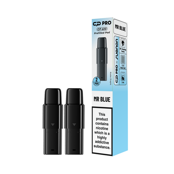 CP Pro 600 Prefilled Replacement Pods - Box of 20