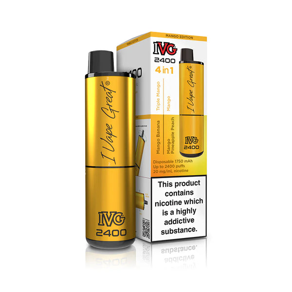 IVG 2400 Reloaded Prefilled Pod Vape Kit - Box of 5