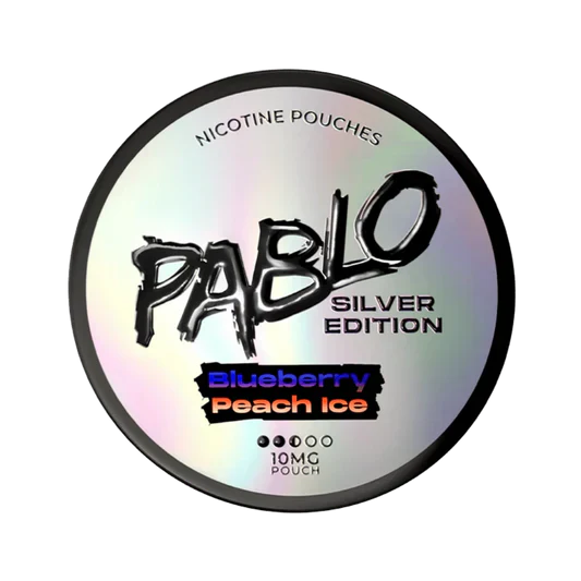 Pablo Silver Edition Nicotine Pouches Pack of 5