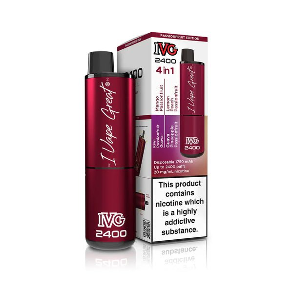 IVG 2400 Reloaded Prefilled Pod Vape Kit - Box of 5
