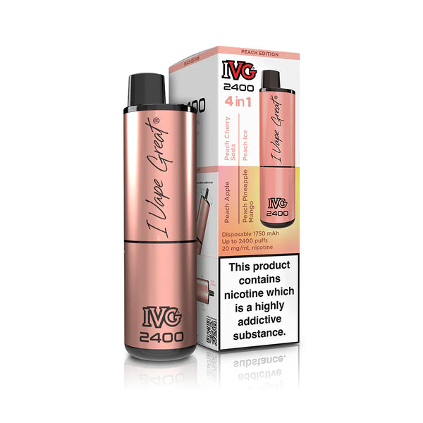 IVG 2400 Reloaded Prefilled Pod Vape Kit - Box of 5