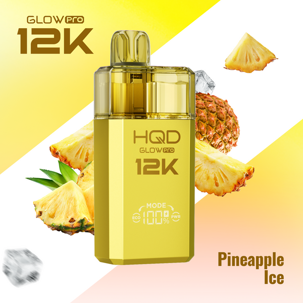 HQD Glow Pro 12k Prefilled Pod Vape Kit
