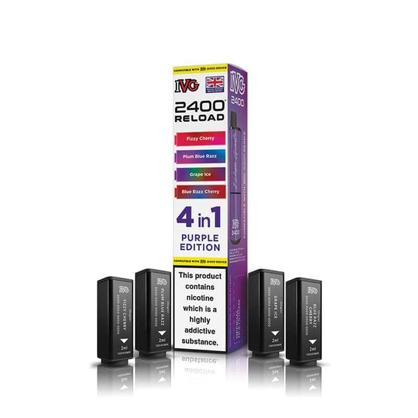 IVG 2400 Reload Prefilled Replacement Pods - Box of 5