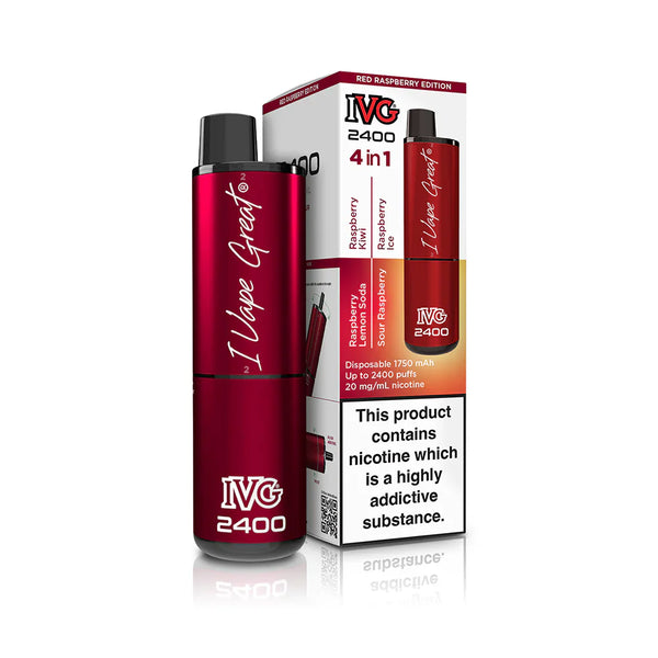 IVG 2400 Reloaded Prefilled Pod Vape Kit - Box of 5