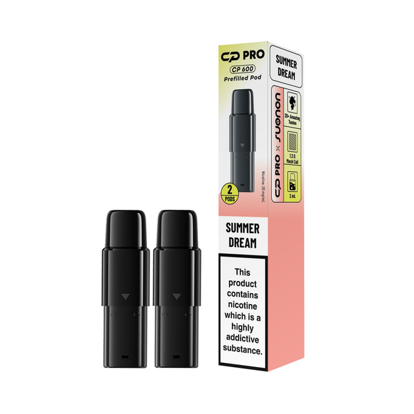 CP Pro 600 Prefilled Replacement Pods - Box of 20