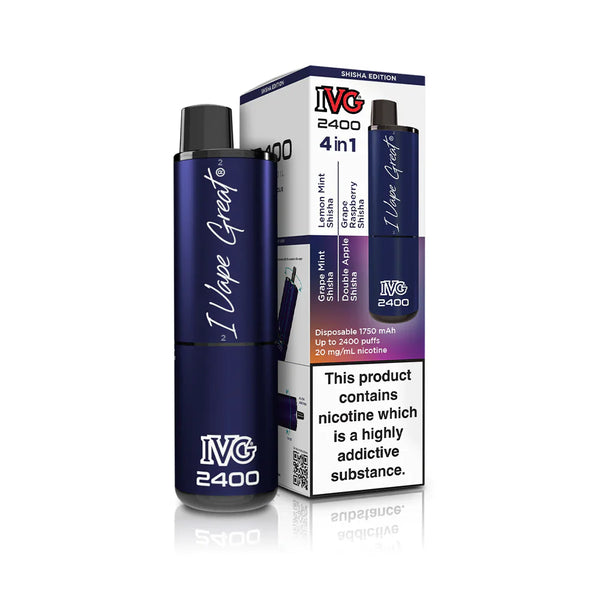 IVG 2400 Reloaded Prefilled Pod Vape Kit - Box of 5