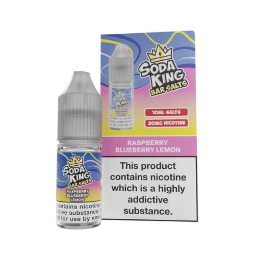 Soda King Bar Nic Salt 10ml 10mg/20mg - Pack of 10 Soda King Bar Nic Salt 10ml 10mg/20mg - Pack of 10