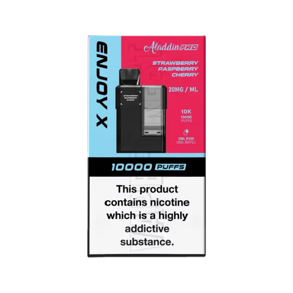 Aladdin Pro Enjoy X 10000 Prefilled Replacement Pods - Box of 5