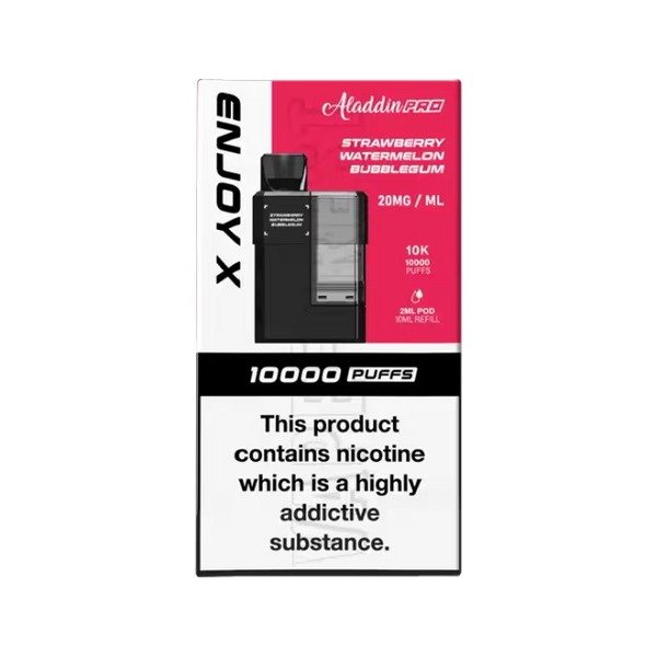 Aladdin Pro Enjoy X 10000 Prefilled Replacement Pods - Box of 5