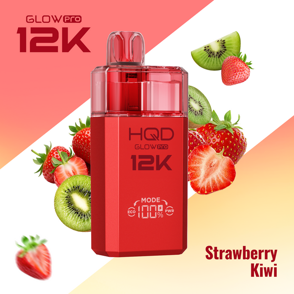 HQD Glow Pro 12k Prefilled Pod Vape Kit - Box of 5