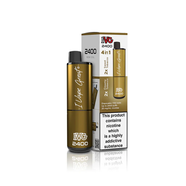 IVG 2400 Reloaded Prefilled Pod Vape Kit - Box of 5