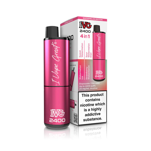 IVG 2400 Reloaded Prefilled Pod Vape Kit - Box of 5
