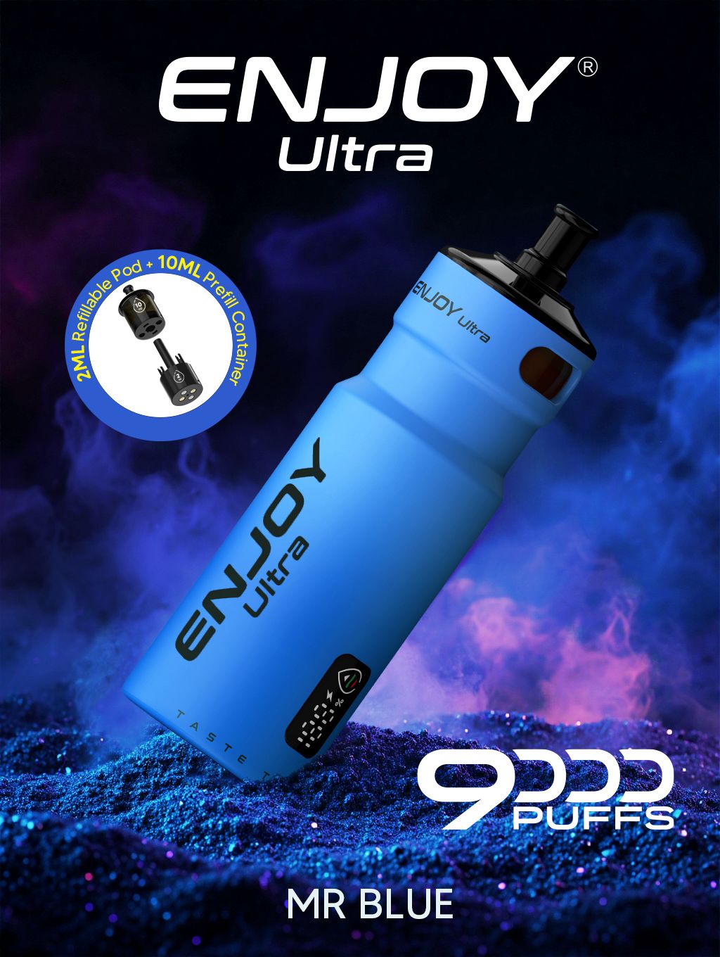 Enjoy Ultra 9000 Puffs Refilled Vape Kit