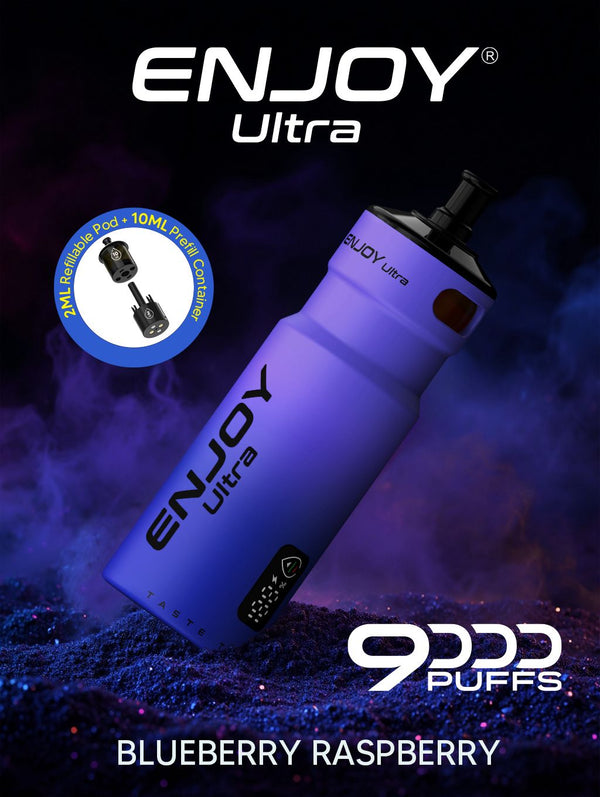 Enjoy Ultra 9000 Puffs Refilled Vape Kit - Box of 5