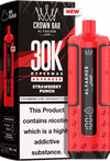Al Fakhar prefilled pod kit pack of 5 displaying product details & flavour strawberry-punch