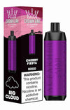 Al Fakher Crown Bar 8000 Puffs Disposable Vape Box of 10 with Cherry Fiesta flavour