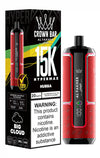 Al Fakher Crown Bar 15k Hypermax Vape Box of 10 with Hubba flavour