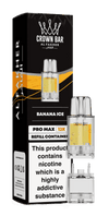 Al Fakher Pro Max 12k Replacement Pods Box of 5 - with Banana Ice flavour Wholesale Price !