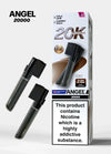 Angel 20000 Puffs Prefilled Pods Box of 5, Cola Lime, Cherry Cola Flavour
