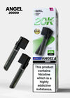 Angel 20000 Puffs Prefilled Pods Box of 5, Double Menthol, Fresh Mint Flavour