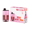 Aura Bar Twist 25000 Puffs by Crystal Prime - Box of 5 with Blueberry Cherry Cranberry and Berry Blaze flavour