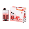 Aura Bar Twist 25000 Puffs by Crystal Prime - Box of 5 with Watermelon Skittles and Strawberry Brust flavour