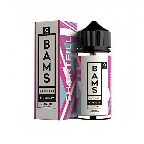 Bams 100ml Shortfill E Liquid, Birthday Channoli Flavour