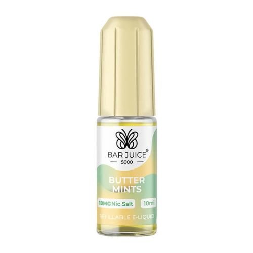 Bar Juice 5000 Nic Salt 10ml - Box of 10 Available In Butter Mints Flavour 