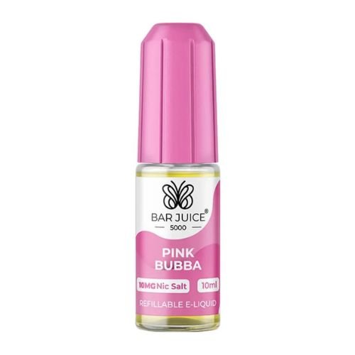 Bar Juice 5000 Nic Salt 10ml - Box of 10 Available In Pink Bubba Flavour 