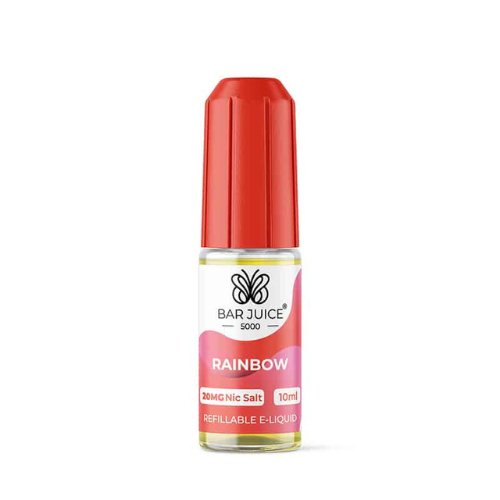 Bar Juice 5000 Nic Salt 10ml - Box of 10 Available In Rainbow Flavour 