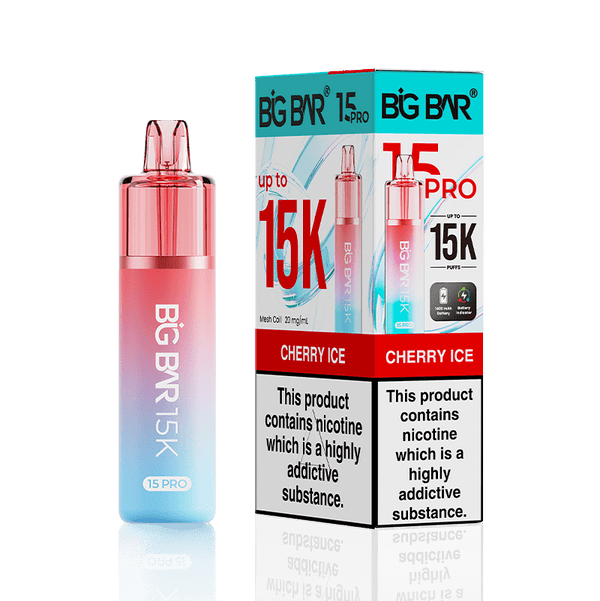 Big Bar 15000 Pro Vape Kit Box of 5 - Wholesale Price !