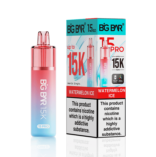 Big Bar 15000 Pro Vape Kit Box of 5 - Wholesale Price !