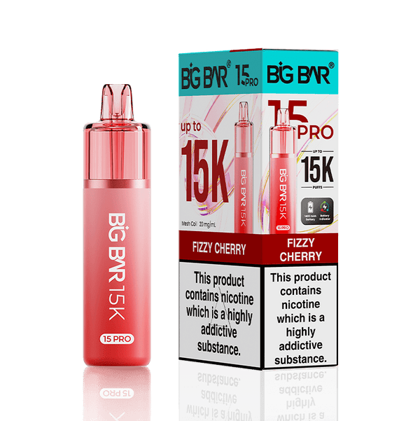 Big Bar 15000 Pro Vape Kit Box of 5 - Wholesale Price !