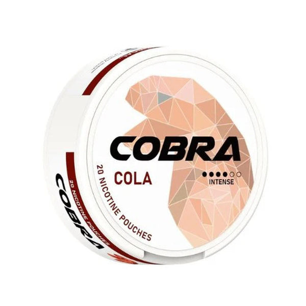 Cobra Nicotine Pouches Pack Of 10, Cola Flavour