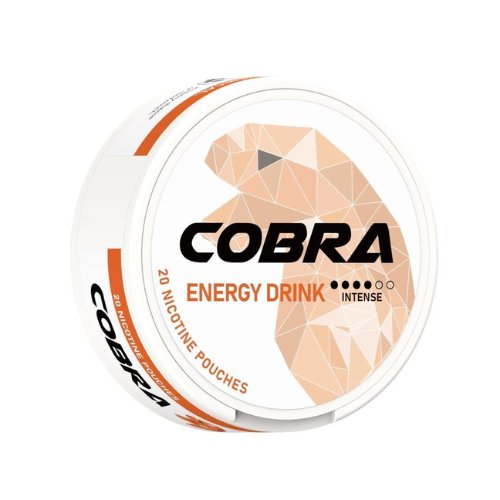 Cobra Nicotine Pouches Pack Of 10, Energy Drink Flavour