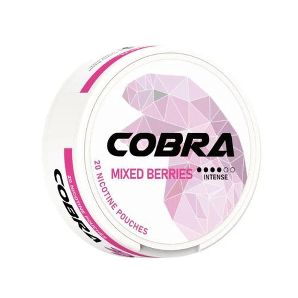 Cobra Nicotine Pouches Pack Of 10, Mixed Berries Flavour