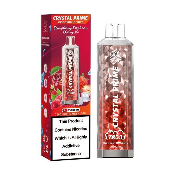 Crystal Prime 7000 Puffs Disposable Vape - Box of 10 Crystal Prime 7000 Puffs Disposable Vape - Box of 10