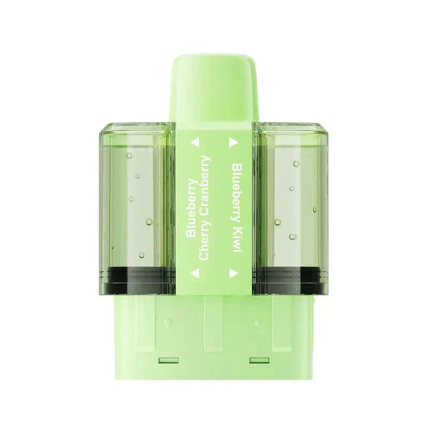 Crystal Pro Switch 30k Pods Box of 5 - Available In Blueberry Cherry Cranberry / Blueberry Kiwi 