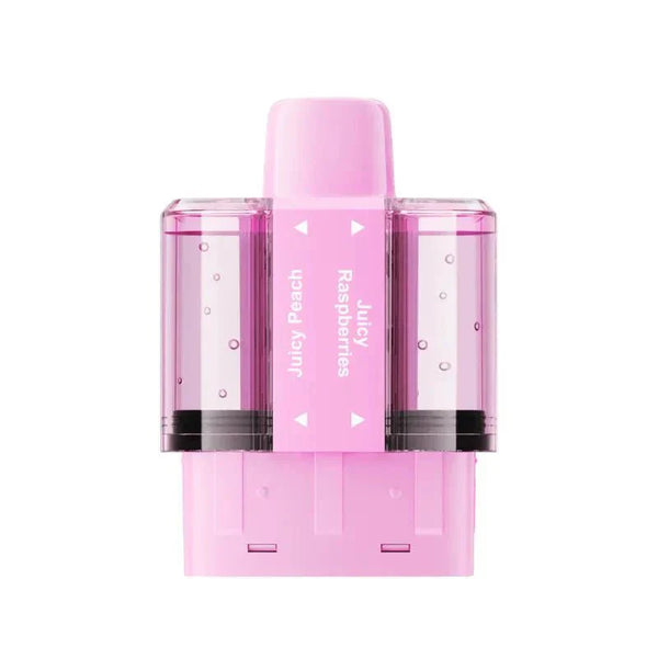 Crystal Pro Switch 30k Pods Box of 5 - Available In Juicy Peach / Juicy Raspberries 