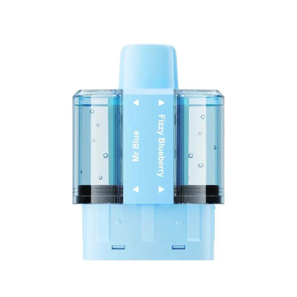 Crystal Pro Switch 30k Pods Box of 5 - Available In Mr Blue / FizzyBlueberry Flavour 