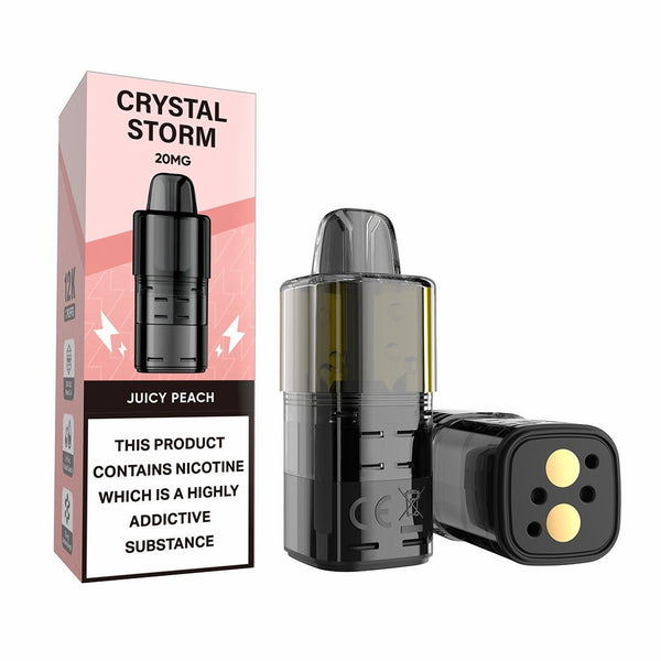 Crystal Storm Bar 12k Prefilled Refill Pods Pack of 5 - Wholesale Price !