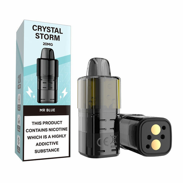 Crystal Storm Bar 12k Prefilled Refill Pods Pack of 5 - Wholesale Price !
