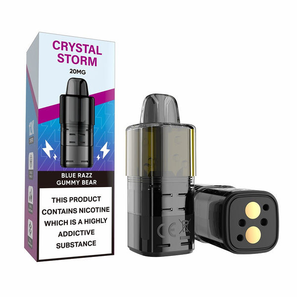 Crystal Storm Bar 12k Prefilled Refill Pods Pack of 5 - Wholesale Price !