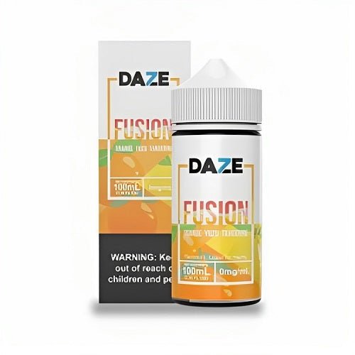 Daze Fusion 100ml Shortfill E Liquid, Orange Yuzu Tangerine Flavour