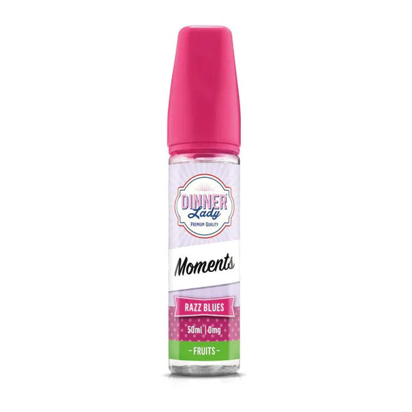 Dinner Lady Fruits 50ml Shortfill E-Liquid Vape Juice Available In Razz Blues Flavour 