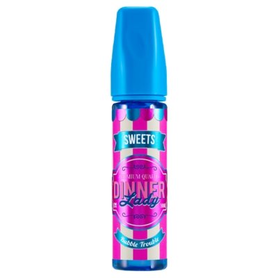 Dinner Lady Shortfill 50ml, Bubble Trouble Flavour
