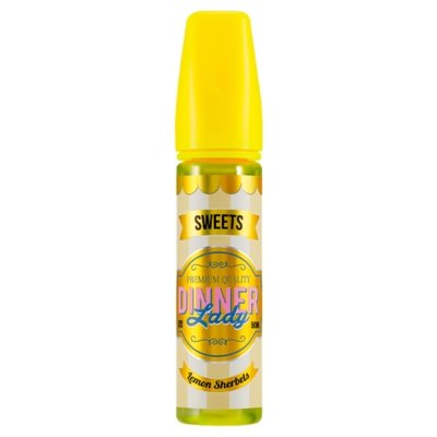 Dinner Lady Shortfill 50ml, Lemon Sherbet Flavour