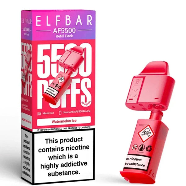 Elf Bar AF5500 Refill Pods Box of 5 - Wholesale Price !
