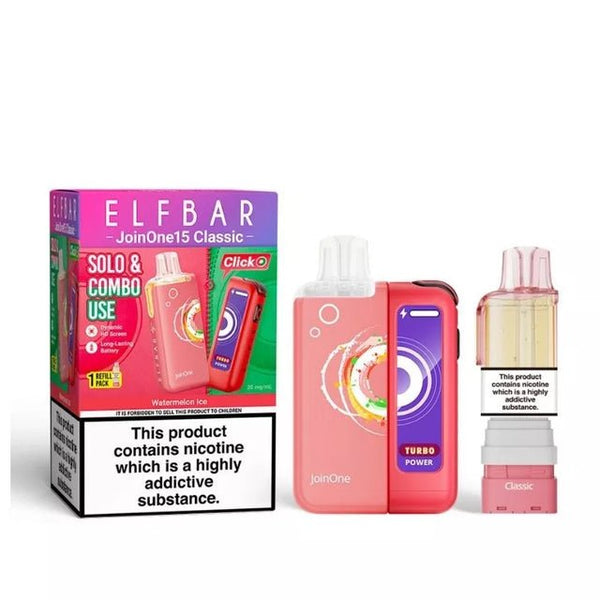 Elf Bar JoinOne15 Classic Pod Vape Kit Box of 5 - Wholesale Price !