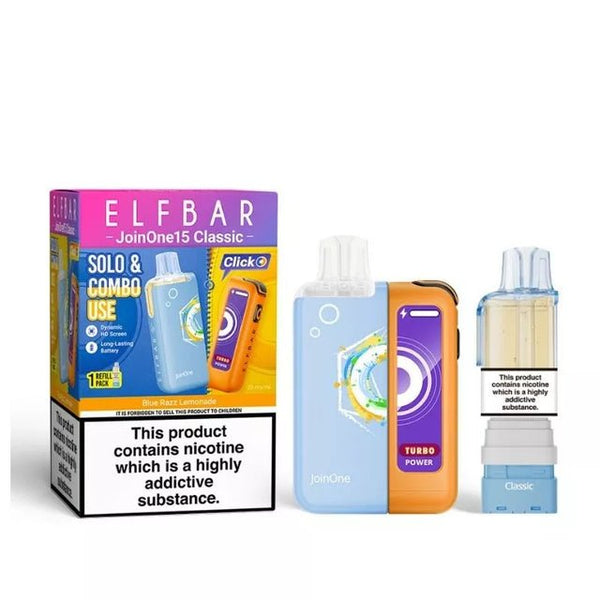 Elf Bar JoinOne15 Classic Pod Vape Kit Box of 5 - Wholesale Price !